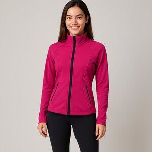 VSX VICTORIA'S SECRET SEXY SPORT "KNOCKOUT"‎ JACKET HOT PINK M